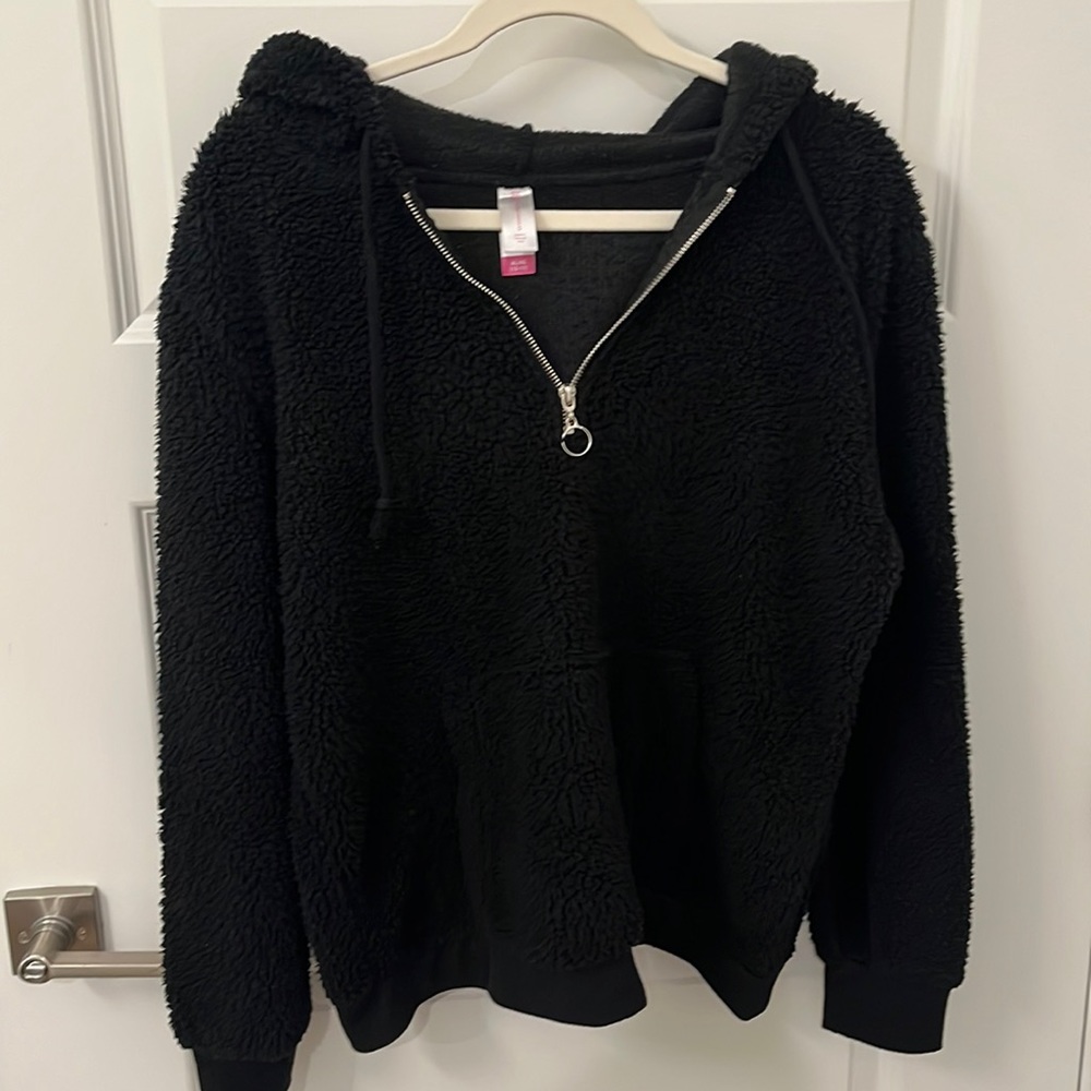 Fuzzy hoodie